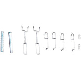 12 Toros Fren Kaliperi Balata Yay Ve Kızak Seti 1974-2001